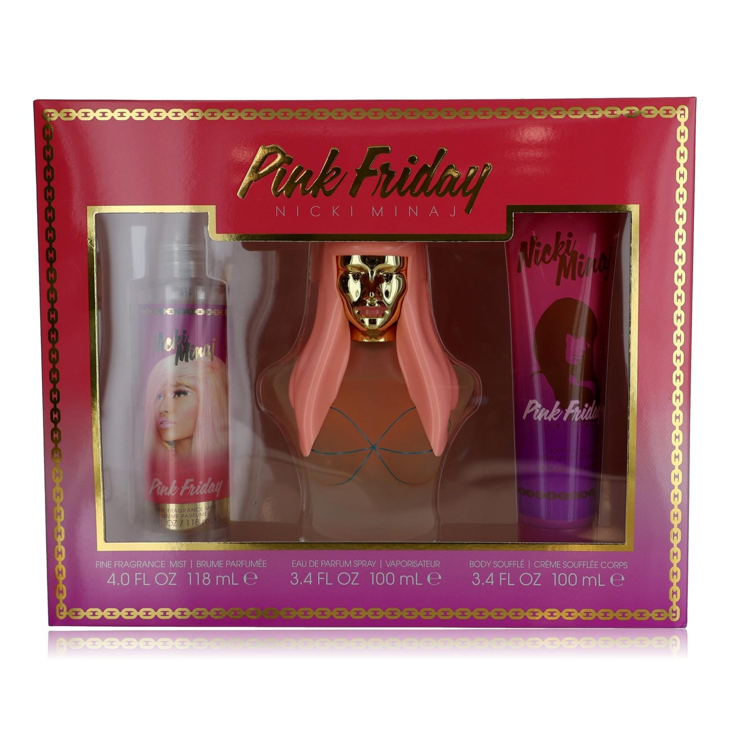 Pink Friday by Nicki Minaj 3 Piece Gift Set for Women