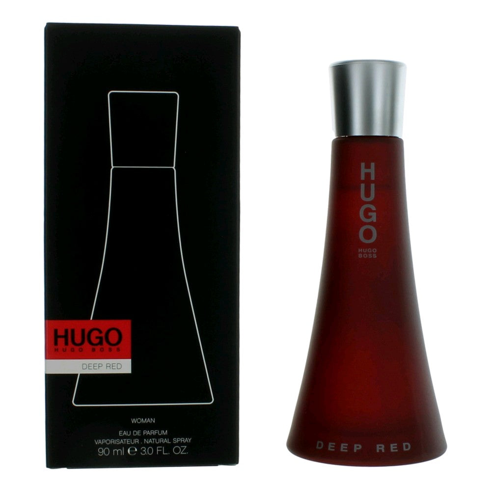 Hugo Deep Red by Hugo Boss 3 oz Eau de Parfum Spray Perfume for Women