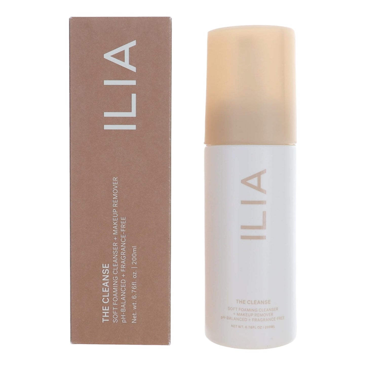 ILIA The Cleanse by ILIA 6.7 oz Soft Foaming Cleanser + Makeup Remover