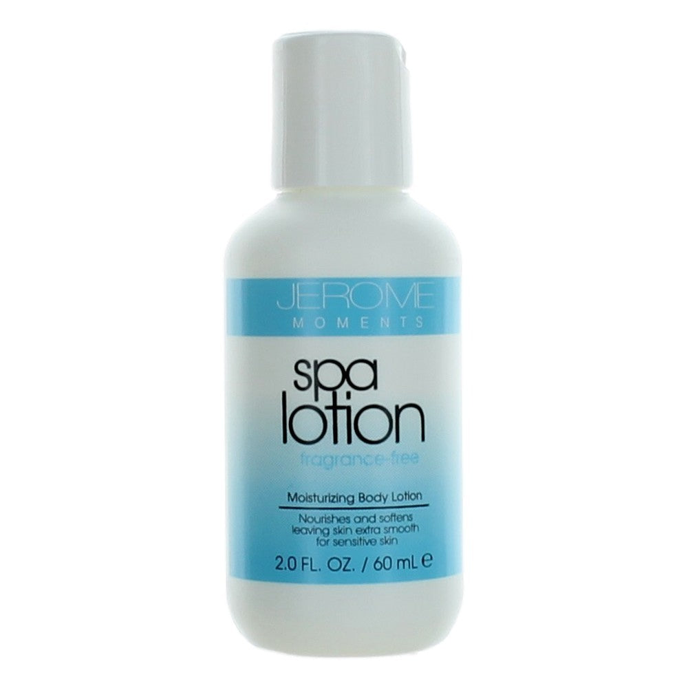 Spa Lotion Fragrance Free by Jerome Moments 2 oz Body Lotion Women
