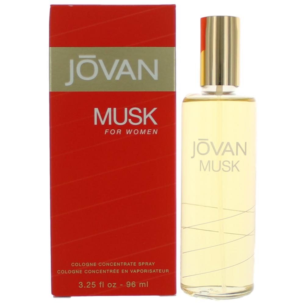 Jovan Musk by Coty 3.25 oz Cologne Concentrate Spray Perfume for Women