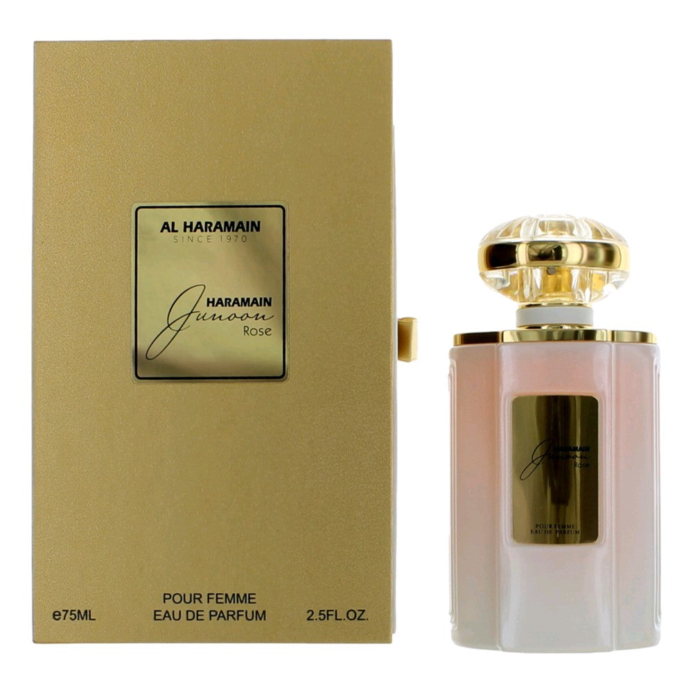 Junoon Rose by Al Haramain 2.5 oz Eau de Parfum Spray Perfume for Women