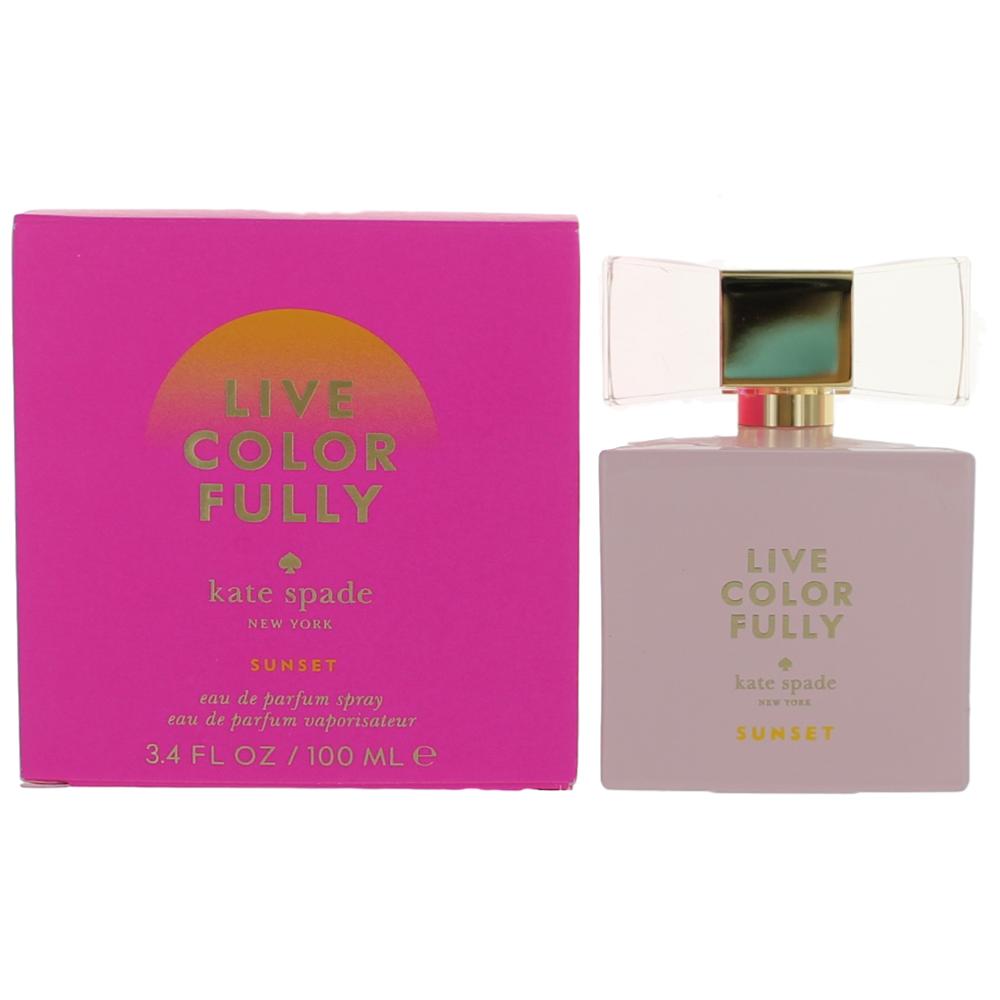 Live Colorfully Sunset by Kate Spade 3.4 oz Eau de Parfum Spray Perfume for Women