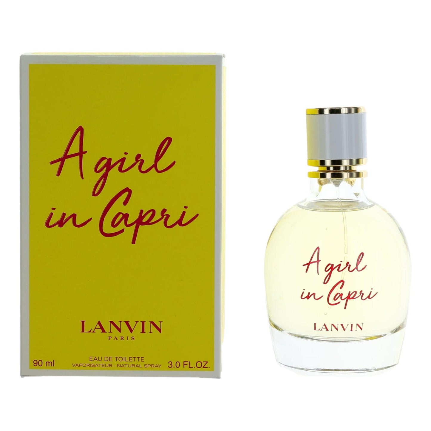 A Girl in Capri by Lanvin 3 oz Eau de Toilette Spray Perfume for Women