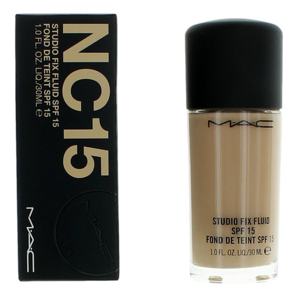MAC Studio Fix Fluid by MAC 1 oz Foundation SPF15- NC15