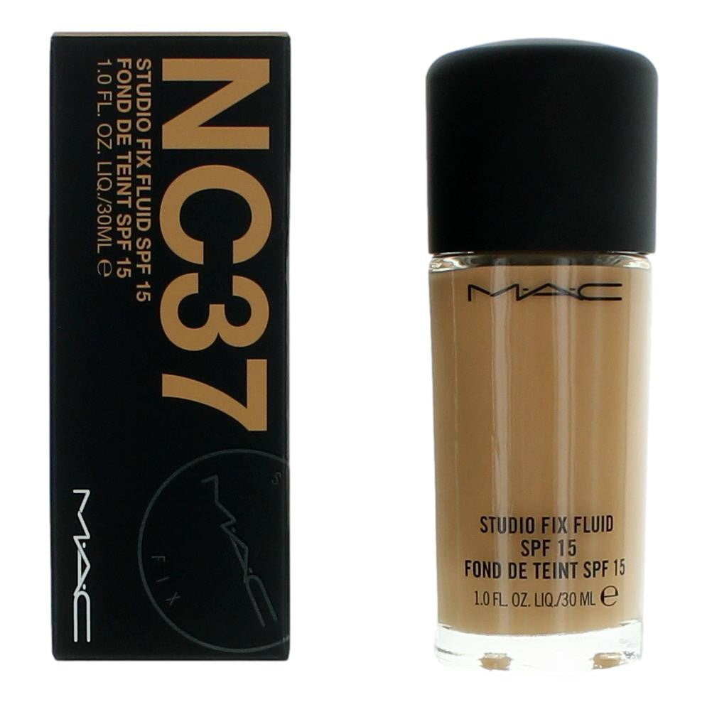 MAC Studio Fix Fluid by MAC 1 oz Foundation SPF15- NC37
