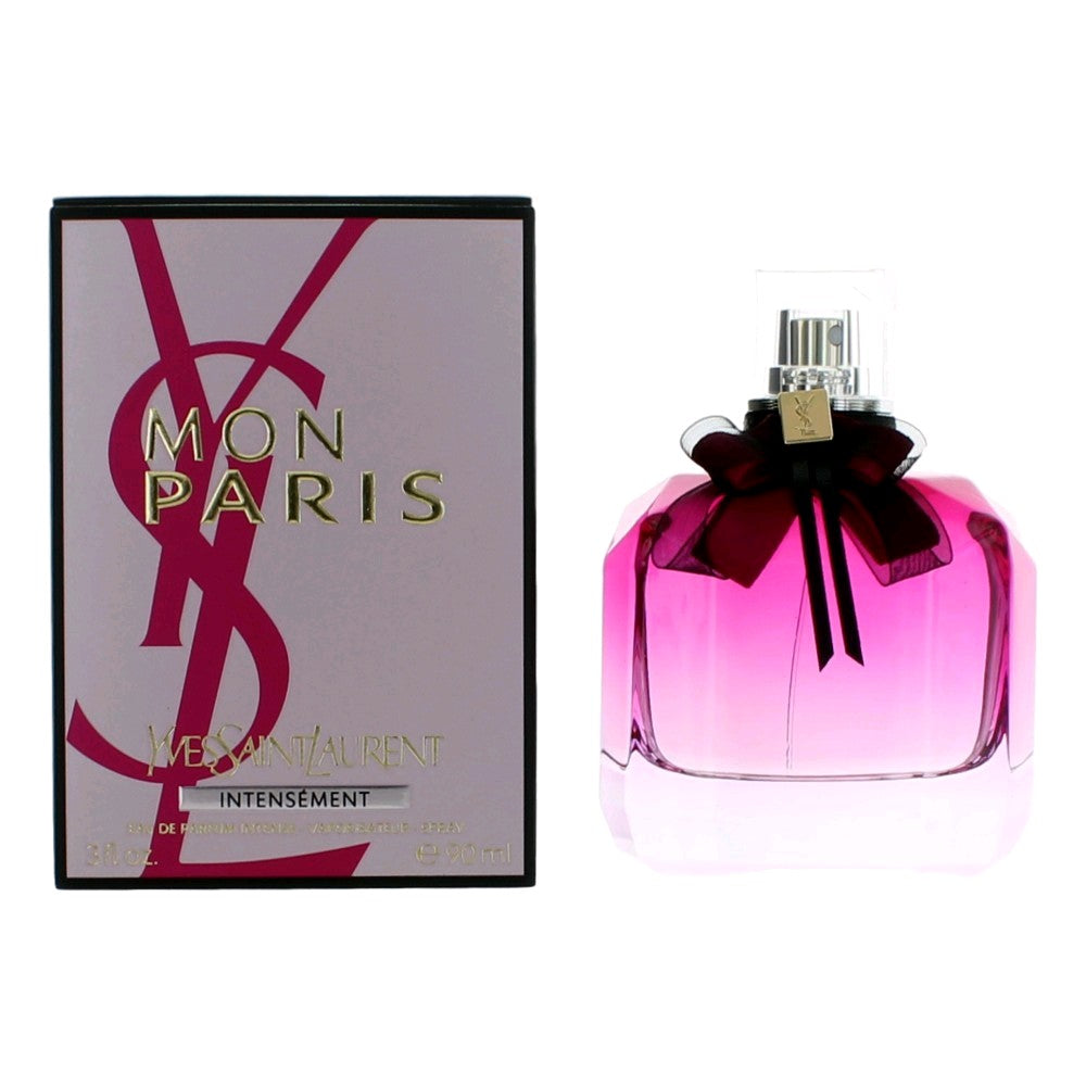 Mon Paris Intensement by Yves Saint Laurent 3 oz Eau de Parfum Spray Perfume for Women