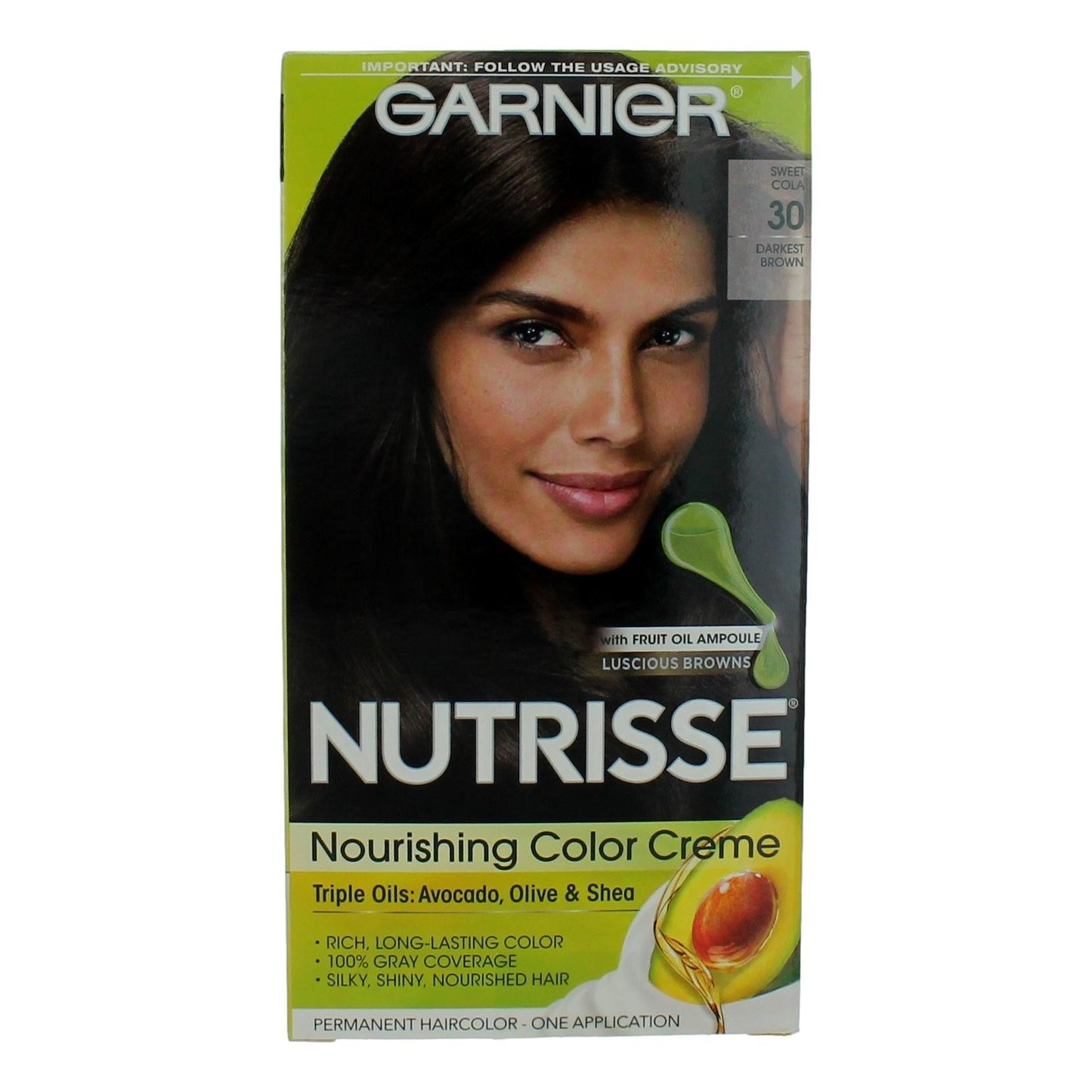 Garnier Hair Color Nutrisse Coloring Creme by Garnier Hair Color- Sweet Cola 30