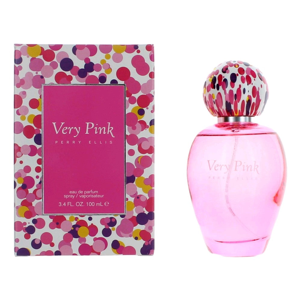 Very Pink by Perry Ellis 3.4 oz Eau de Parfum Spray Perfume for Women