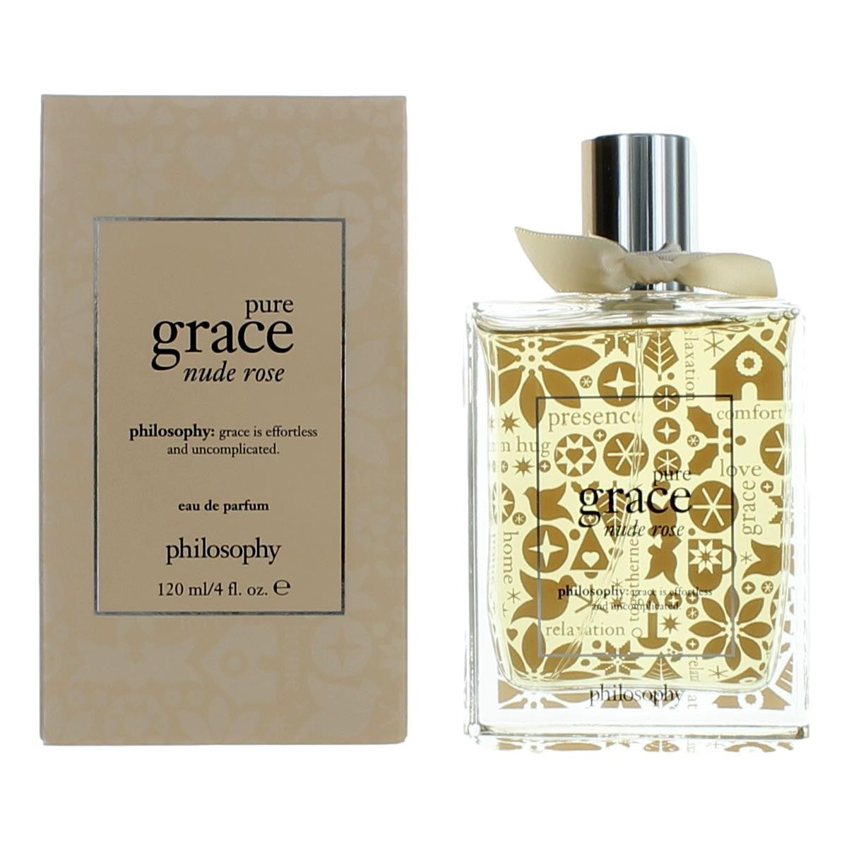 Pure Grace Nude Rose by Philosophy 4 oz Eau de Parfum Spray Perfume for Women