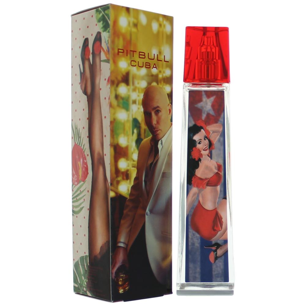 Pitbull Cuba Woman by Pitbull 3.4 oz Eau de Parfum Spray Perfume for Women