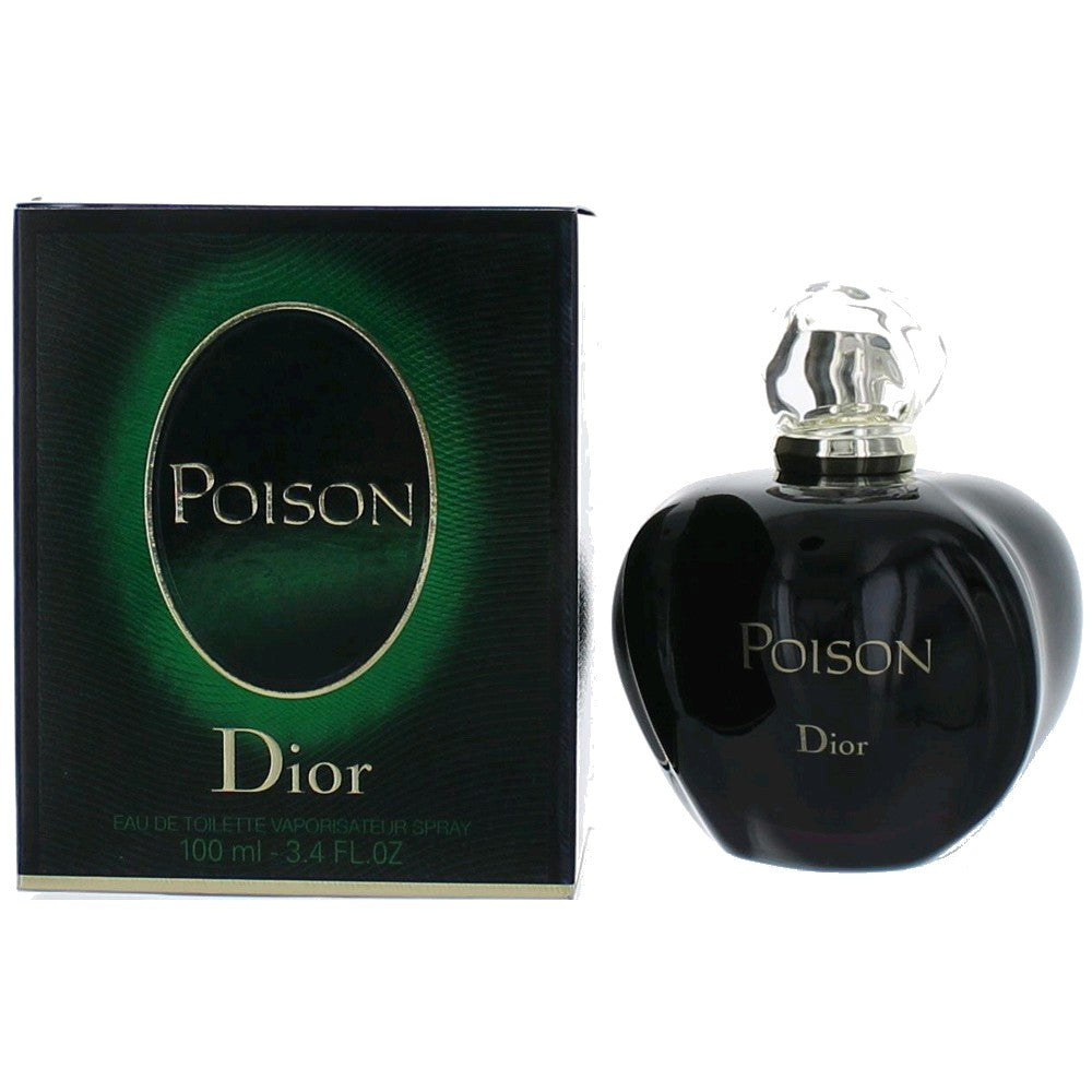 Poison by Christian Dior 3.4 oz Eau de Toilette Spray Perfume for Women