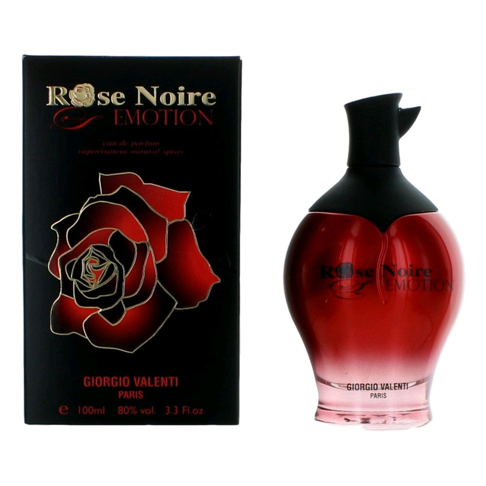 Rose Noire Emotion by Giorgio Valenti 3.3 oz Eau de Parfum Spray Perfume for Women