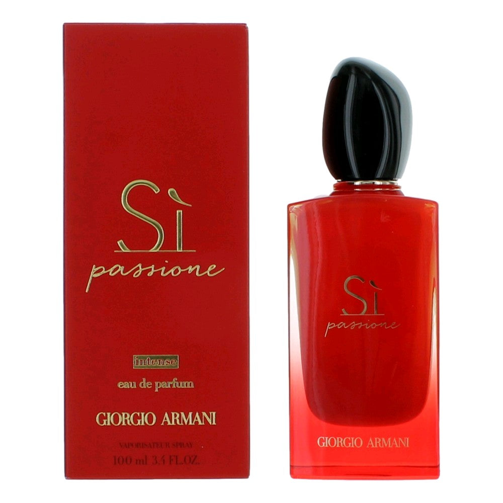 Si Passione Intense by Giorgio Armani 3.4 oz Eau de Parfum Spray Perfume for Women