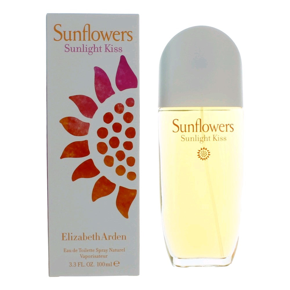 Sunflowers Sunlight Kiss by Elizabeth Arden 3.4 oz Eau de Toilette Spray Perfume for Women