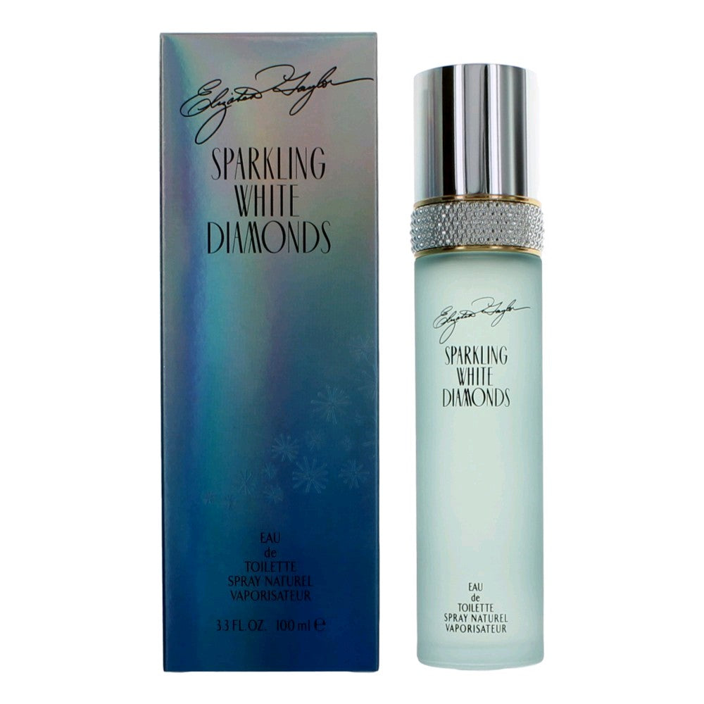 Sparkling White Diamonds by Elizabeth Taylor 3.3 oz Eau de Toilette Spray Perfume for Women