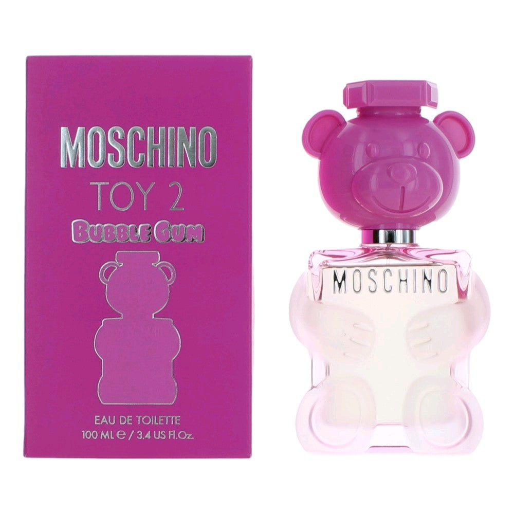 Moschino Toy 2 Bubble Gum by Moschino 3.4 oz Eau de Toilette Spray Perfume for Women