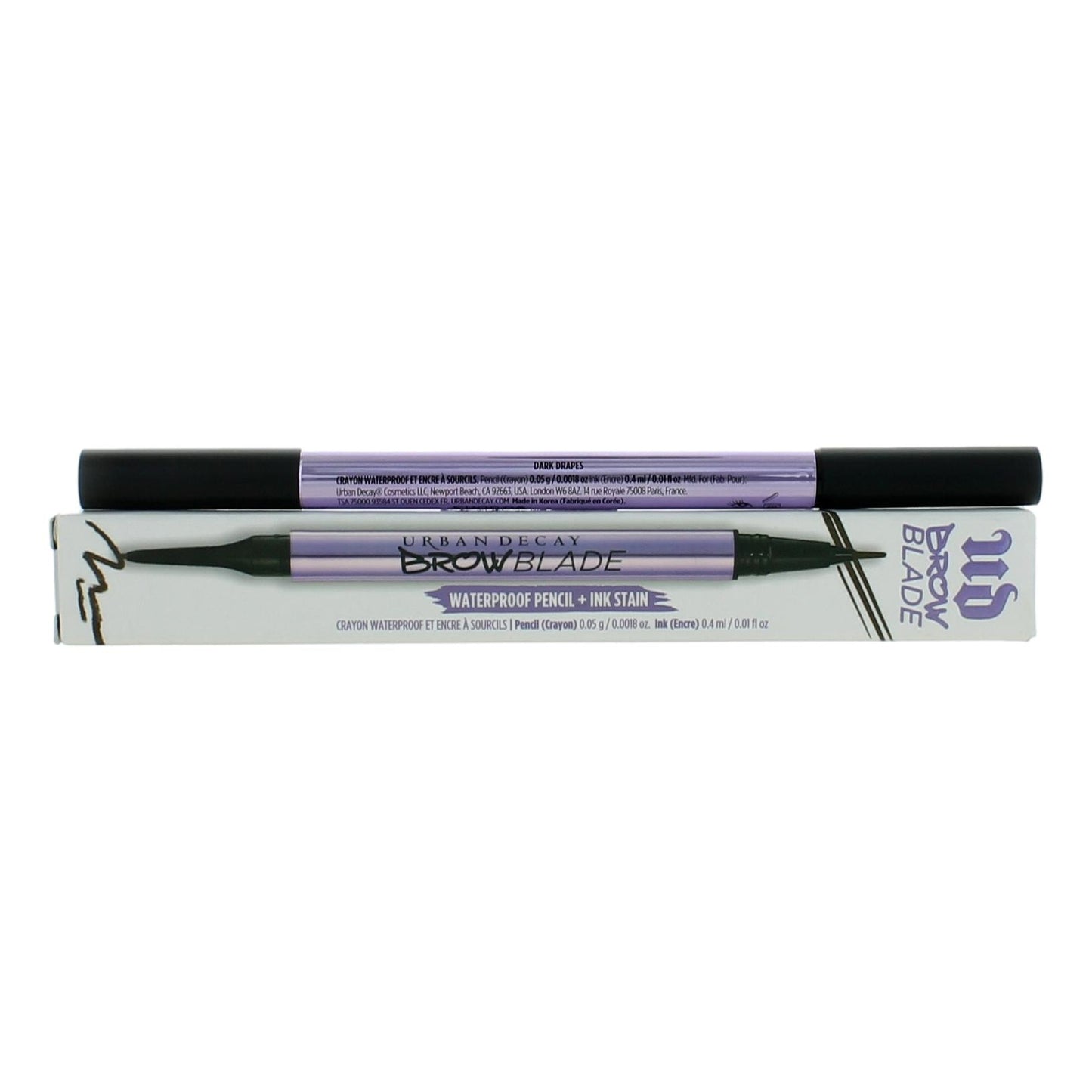 Urban Decay Brow Blade by Urban Decay .01 oz Waterproof Pencil & Ink Stain- Dark Drapes