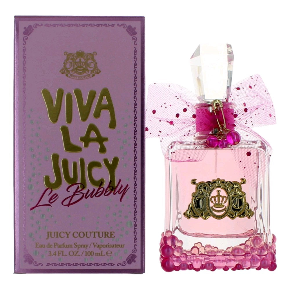Viva La Juicy Le Bubbly by Juicy Couture 3.4 oz Eau de Parfum Spray Perfume for Women
