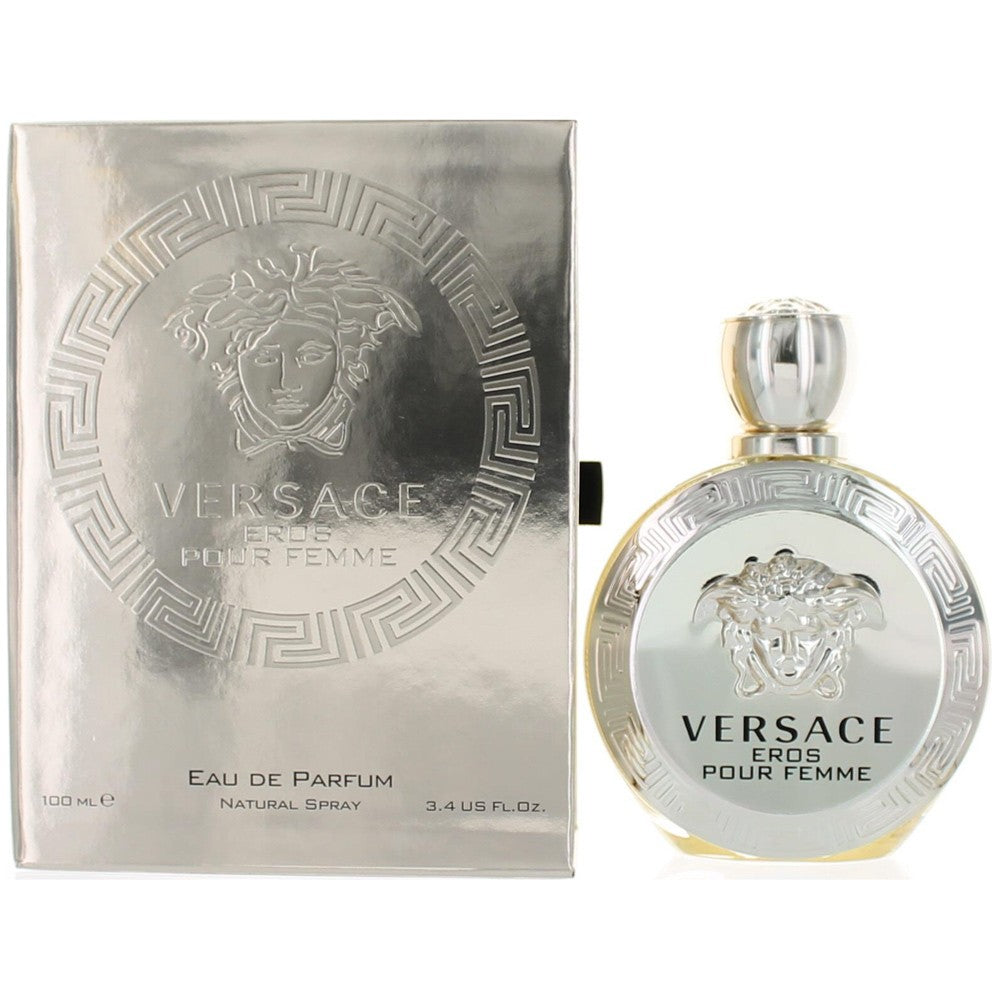Eros Pour Femme by Versace 3.4 oz Eau de Parfum Spray Perfume for Women