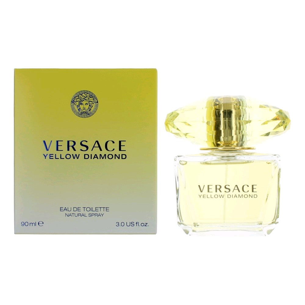 Versace Yellow Diamond by Versace 3 oz Eau de Toilette Spray Perfume for Women