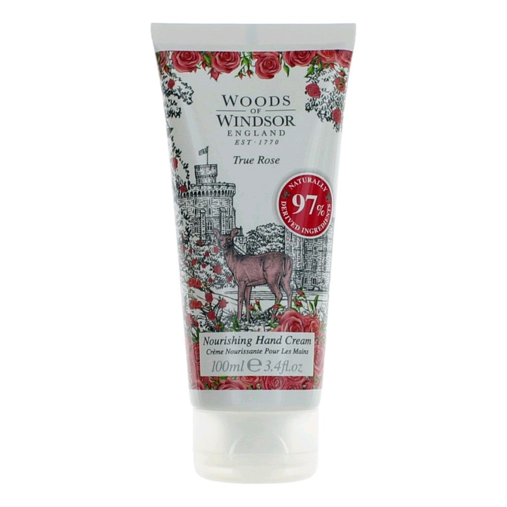 Woods of Windsor True Rose 3.4 oz Nourishing Hand Cream Women
