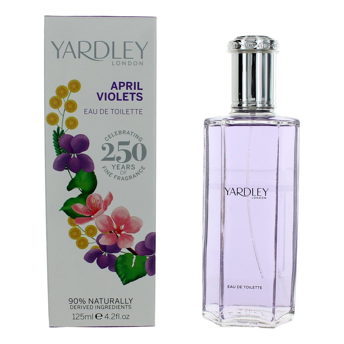 Yardley April Violets by Yardley of London 4.2 oz Eau de Toilette Spray Perfume for Women