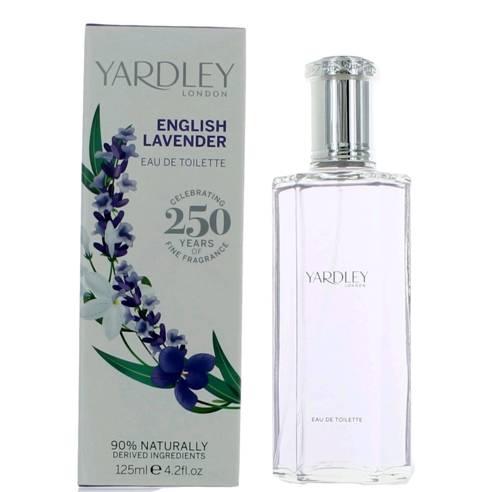 Yardley English Lavender by Yardley of London 4.2 oz Eau de Toilette Spray Perfume for Women