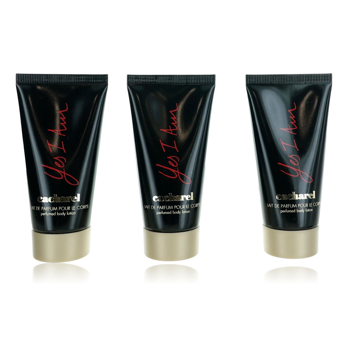 Yes I Am by Cacharel 1.7 oz Body Lotion Women - Pack of 3 (total 5.1 oz)