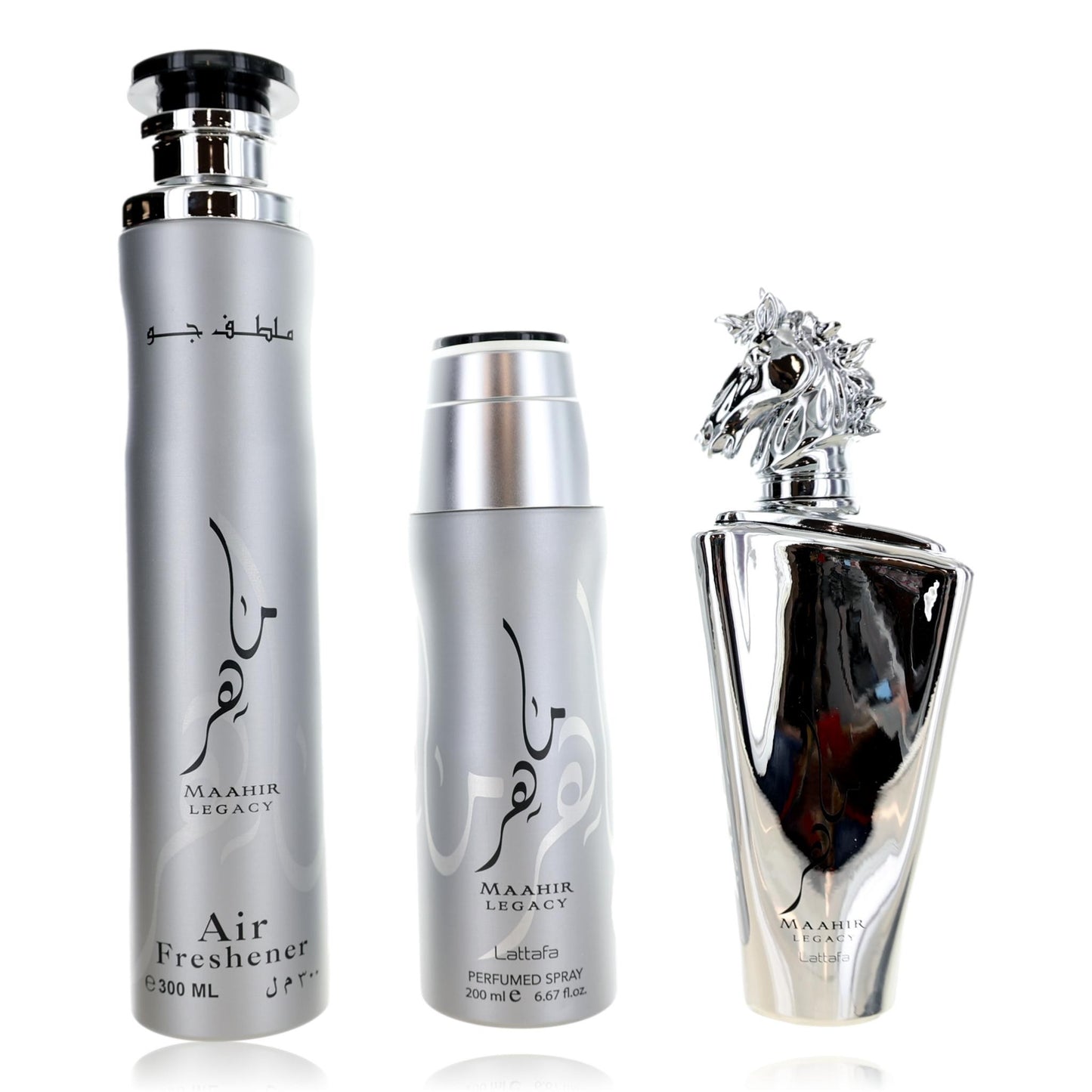 Maahir Legacy by Lattafa 3 Piece Gift Set for Unisex