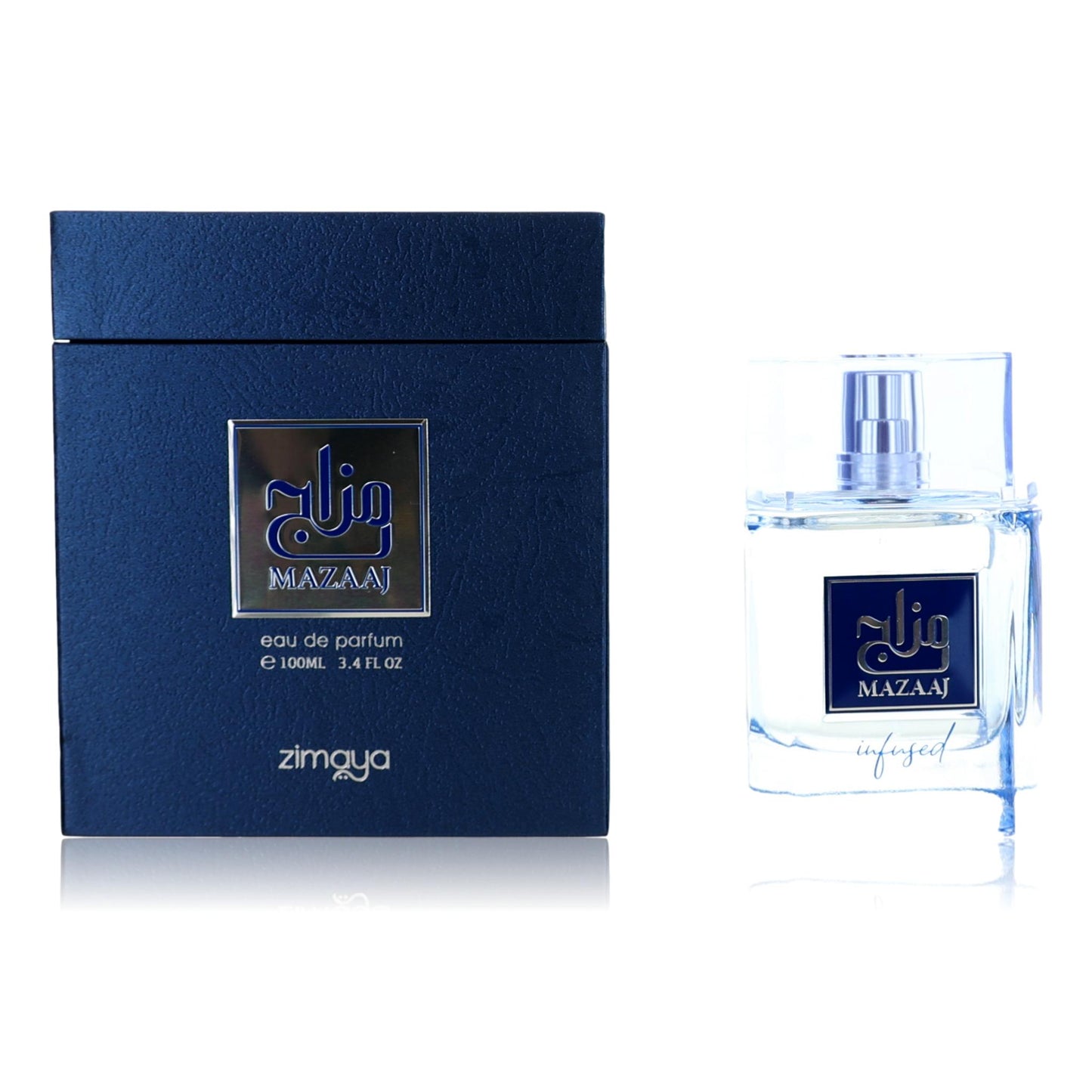 Mazaaj Infused by Zimaya 3.4 oz Eau de Parfum Spray Cologne for Men