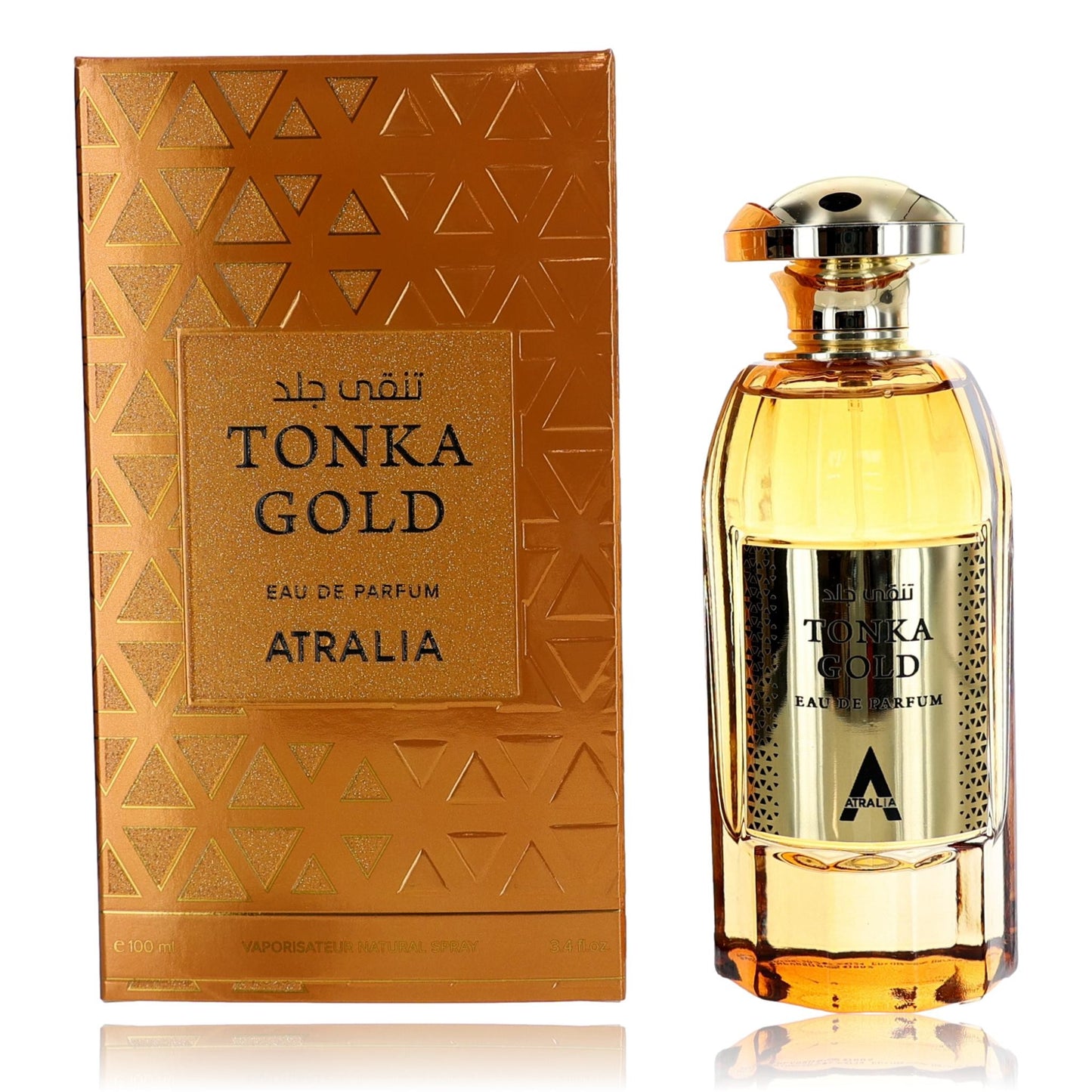 Tonka Gold by Atralia 3.4 oz Eau de Parfum Spray Perfume for Unisex