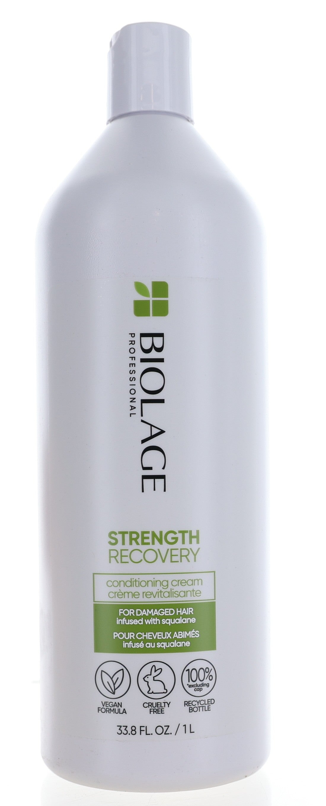 Biolage Strength Recovery Conditiong Cream 1 Liter Conditioning Cream for Damaged Hair