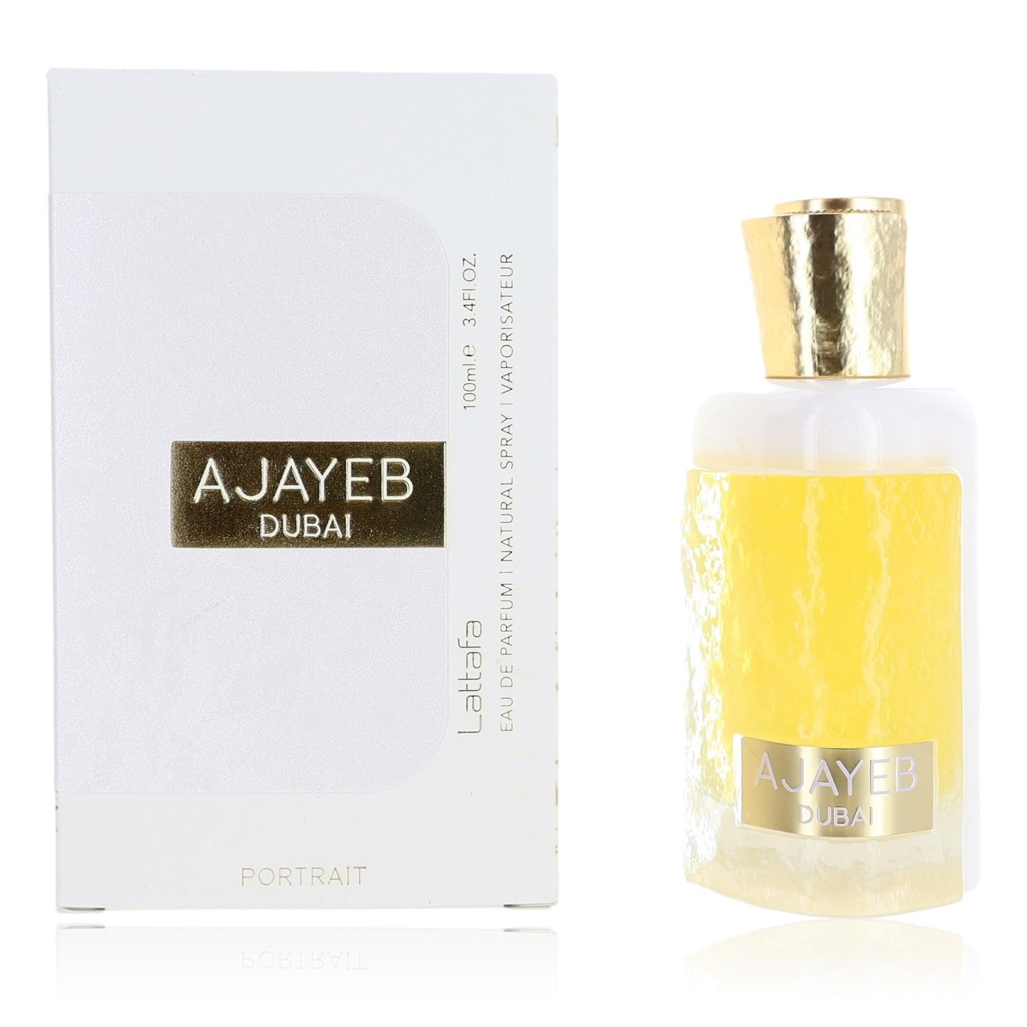 Ajayeb Dubai Portrait by Lattafa 3.4 oz Eau de Parfum Spray Perfume for Unisex