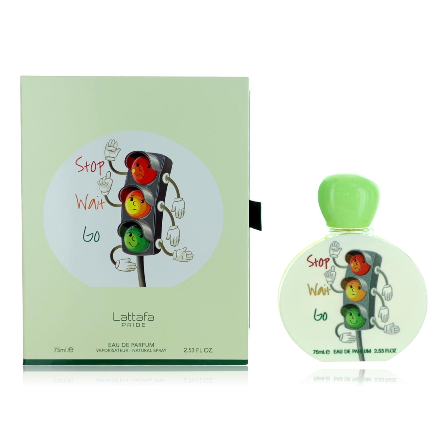 Stop Wait Go by Lattafa 2.53 oz Eau de Parfum Spray for Kids