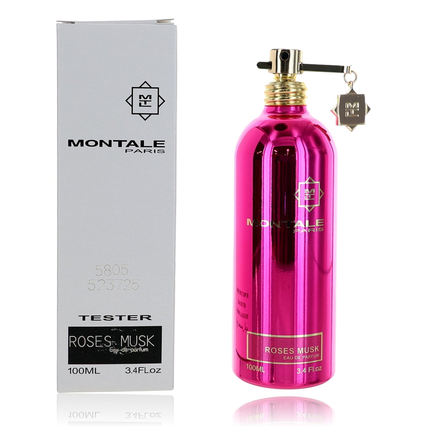 Montale Roses Musk by Montale 3.4 oz Eau de Parfum Spray Perfume for Women TESTER