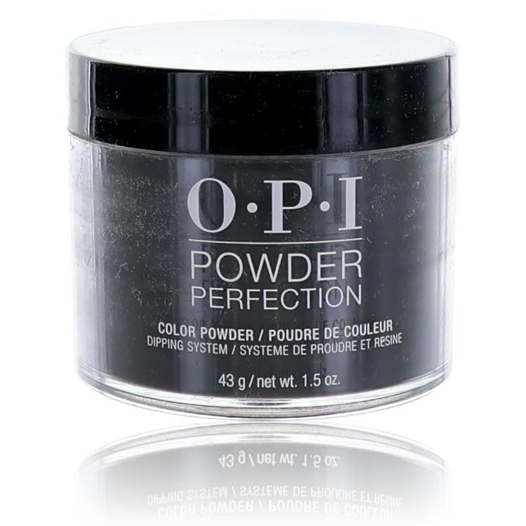 OPI Powder Perfection by OPI 1.5 oz Color Dip Powder- Black Onyx