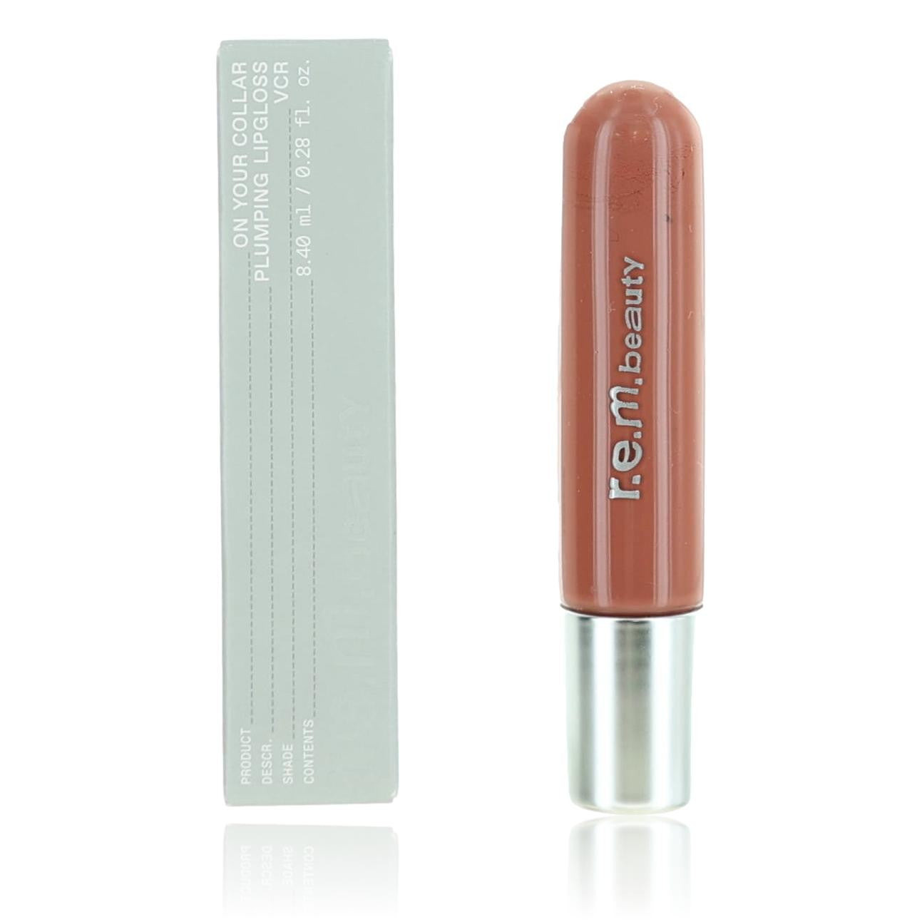 r.e.m. beauty On Your Collar by r.e.m. beauty .28 oz Plumping Lipgloss- VCR