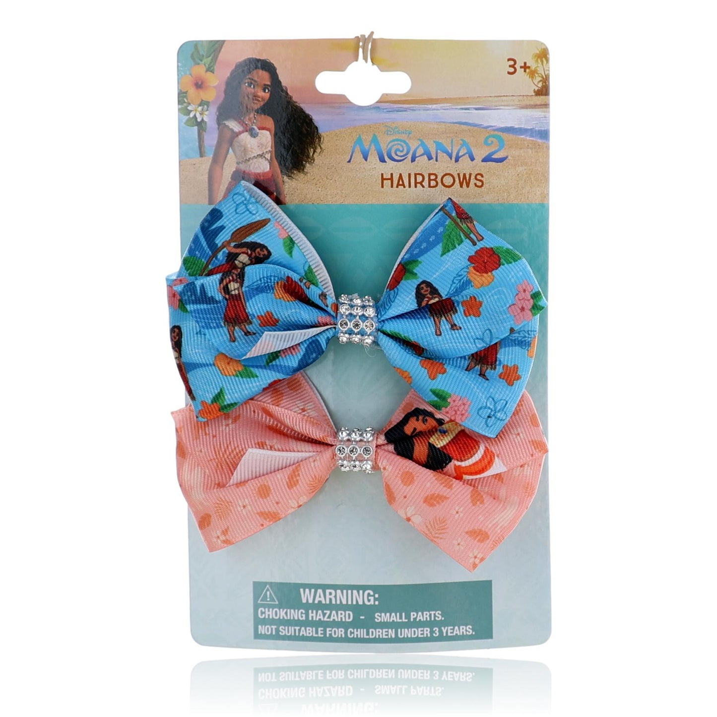 Moana Hair Bows by Disney 2 Pack for Kids