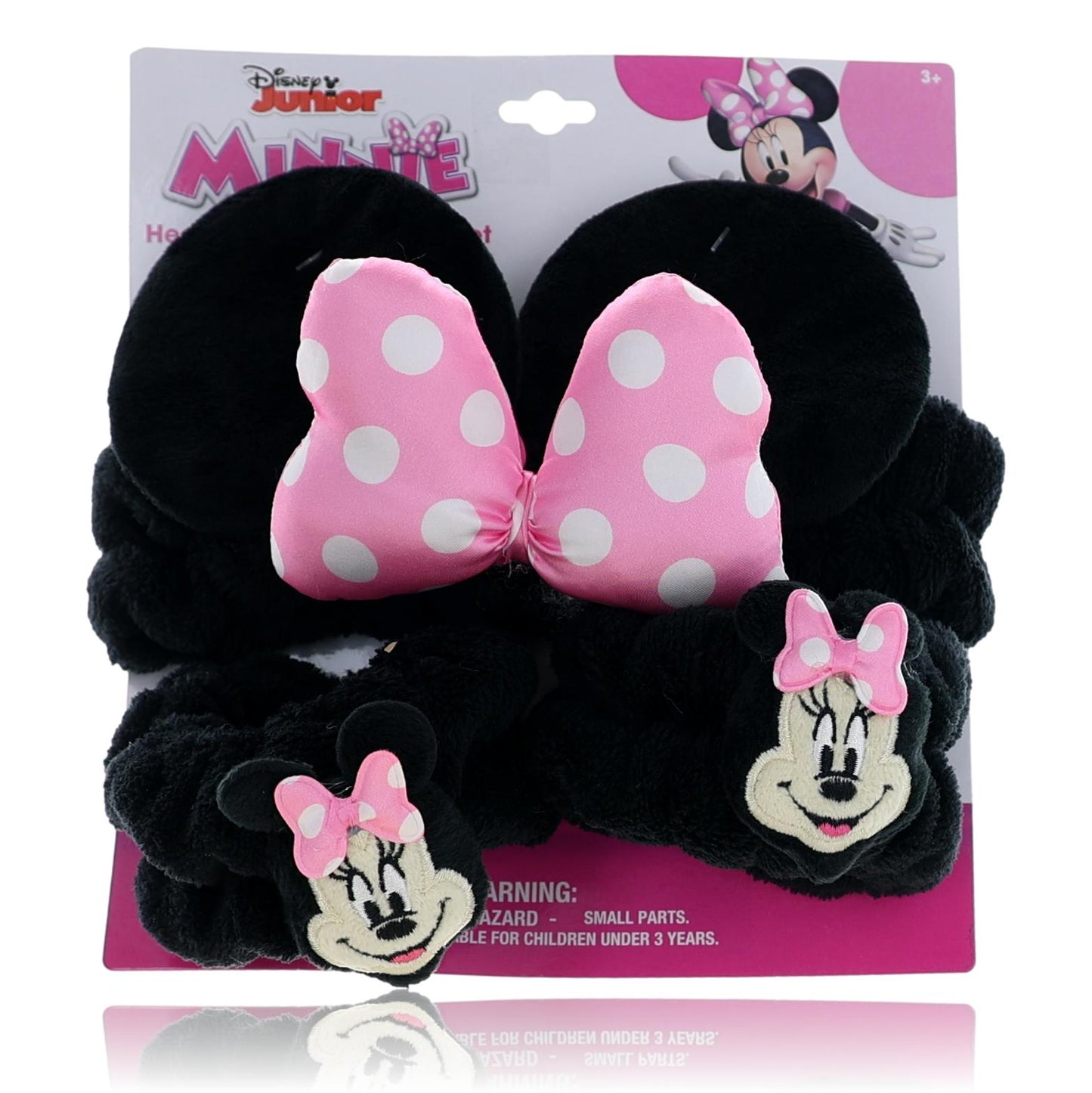 Minnie Mouse Plush Headband & Wristband Set by Disney for Kids