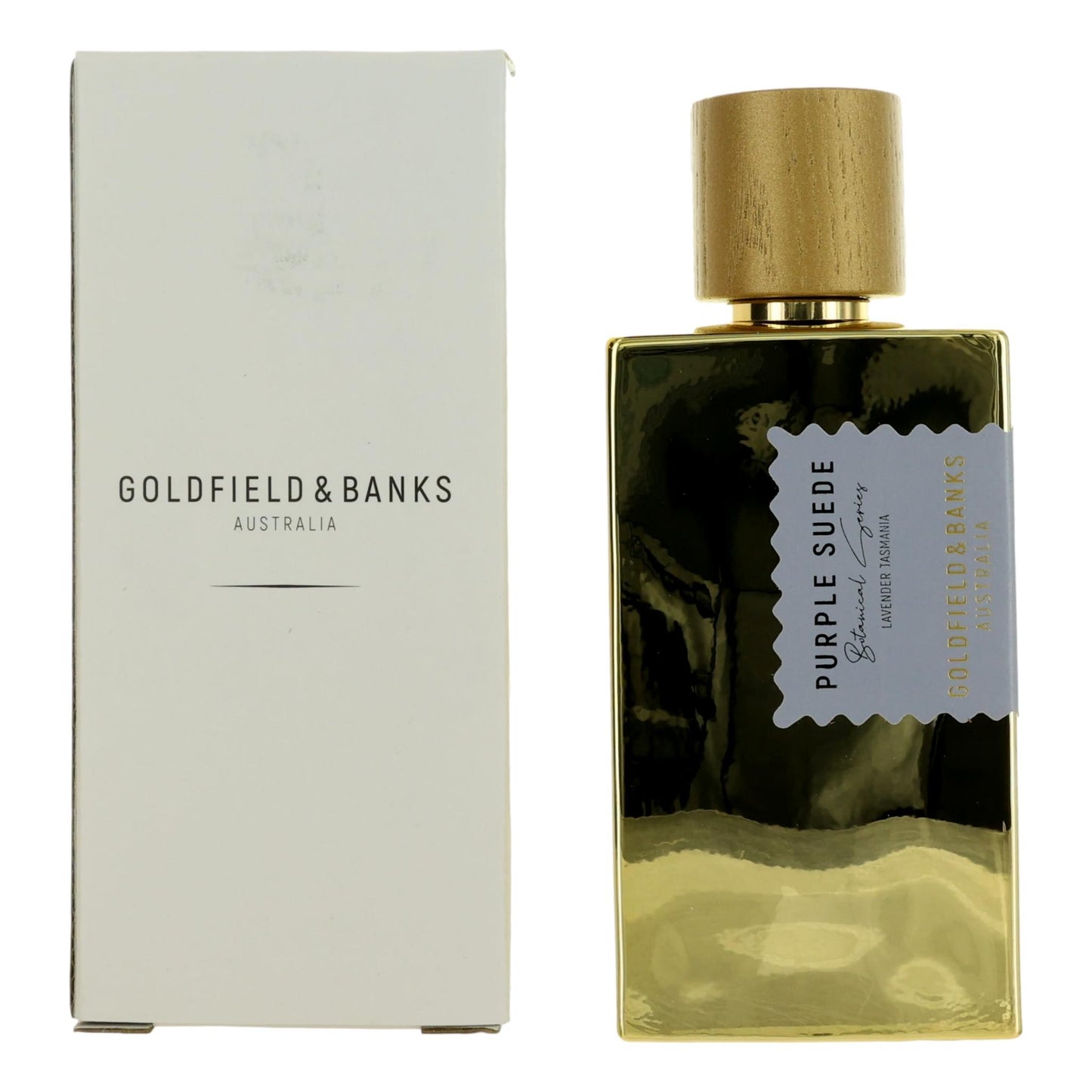 Purple Suede by Goldfield & Banks 3.4 oz Perfume Spray Perfume for Unisex Tester