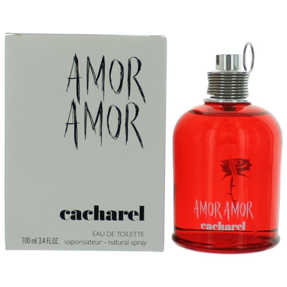 Amor Amor by Cacharel 3.4 oz Eau de Toilette Spray Perfume for Women Tstr