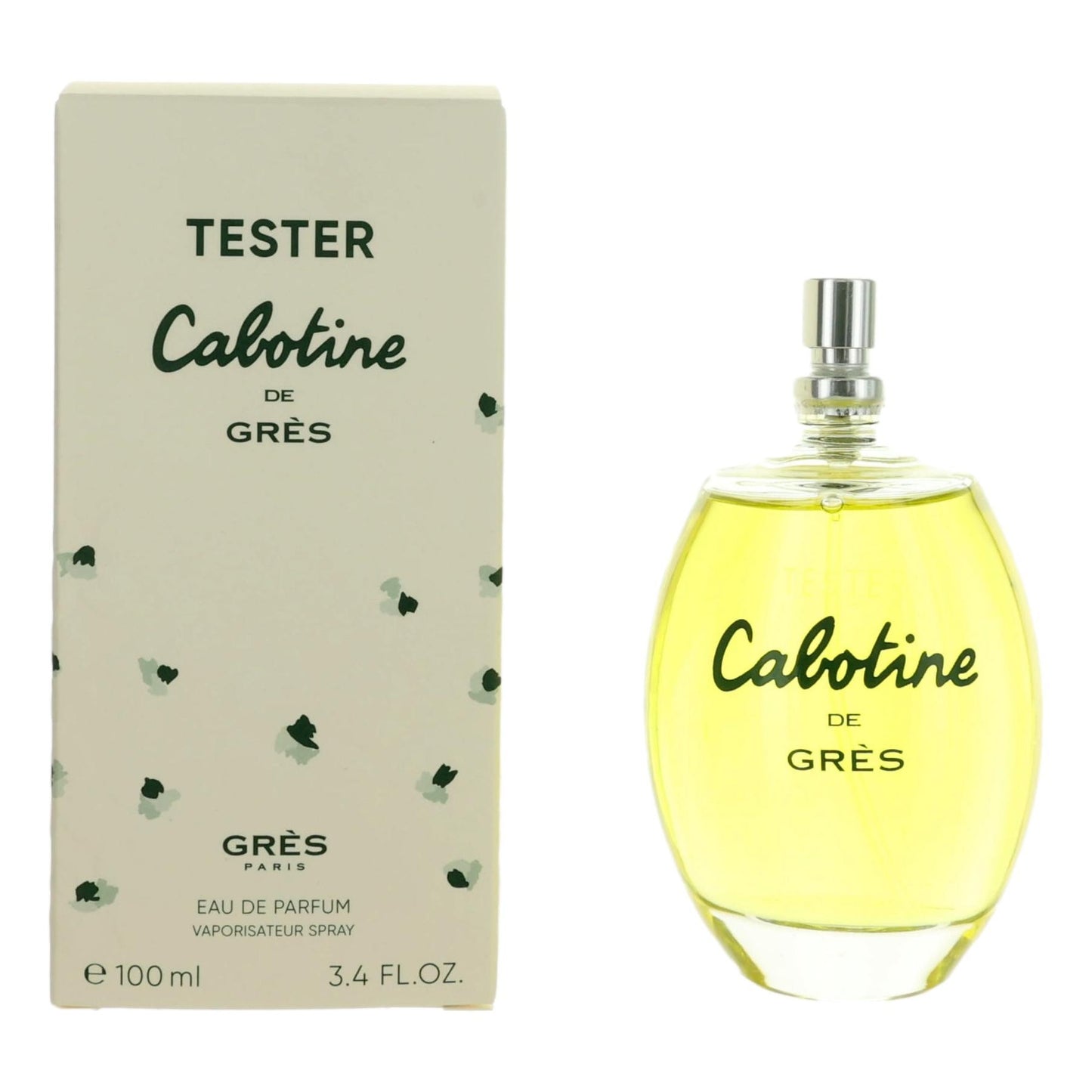Cabotine by Parfums Gres 3.4 oz Eau de Parfum Spray Perfume for Women TESTER