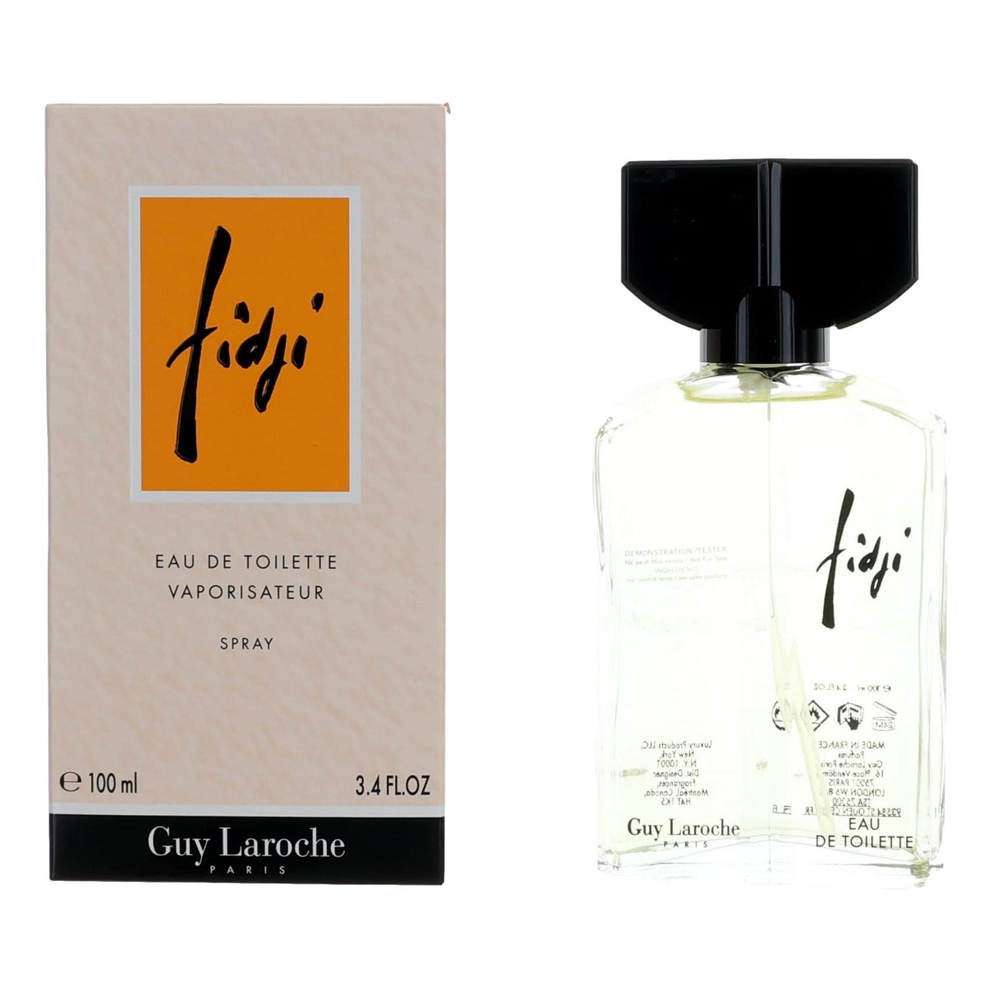 Fidji by Guy Laroche 3.4 oz Eau de Toilette Spray Perfume for Women Tester
