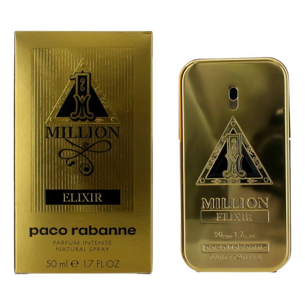 1 Million Elixir by Paco Rabanne 1.7 oz Parfum Intense Spray Cologne for Men