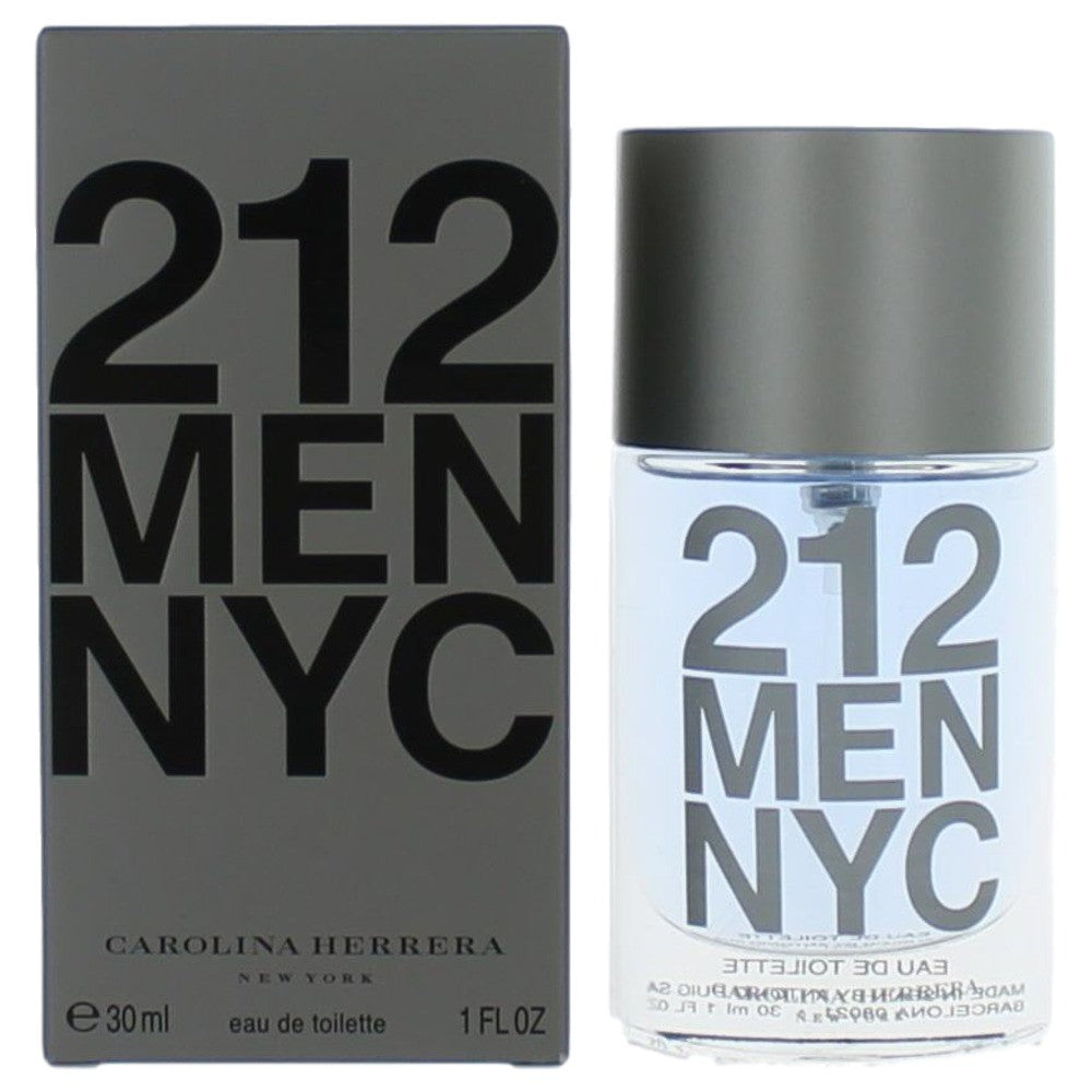 212 by Carolina Herrera 1 oz Eau de Toilette Spray Cologne for Men