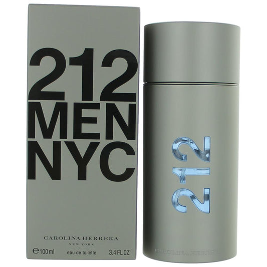 212 by Carolina Herrera 3.4 oz Eau de Toilette Spray Cologne for Men