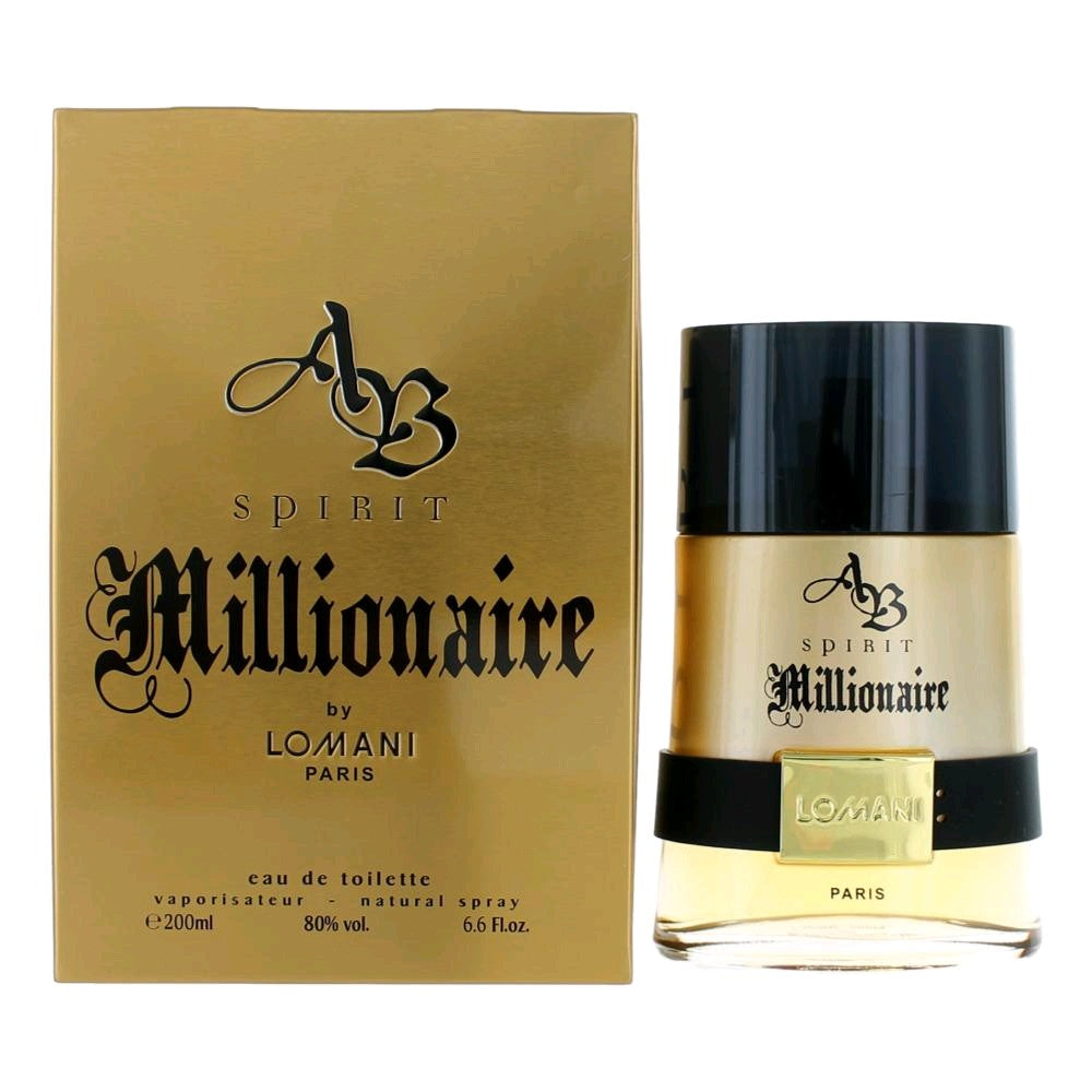 AB Spirit Millionaire by Lomani 6.6 oz Eau de Toilette Spray Cologne for Men