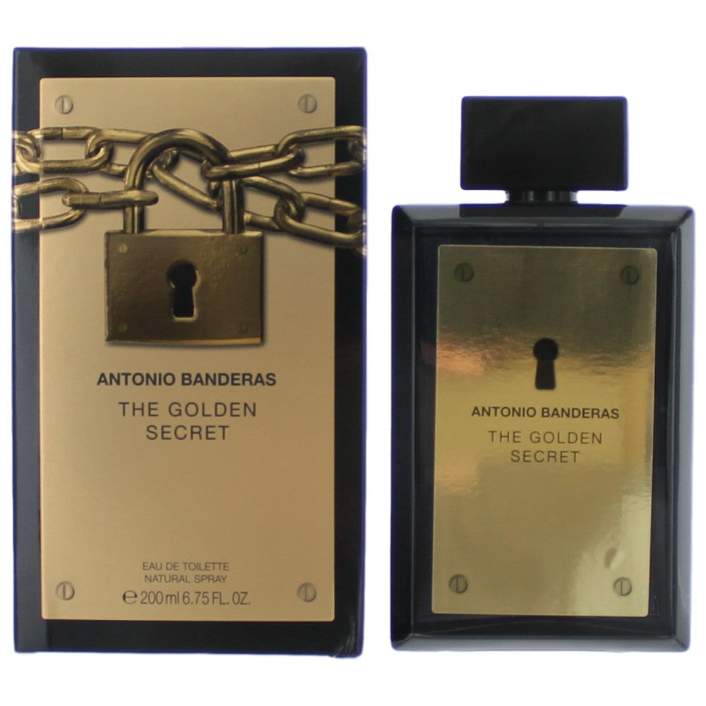 The Golden Secret by Antonio Banderas 6.7 oz Eau de Toilette Spray Cologne for Men