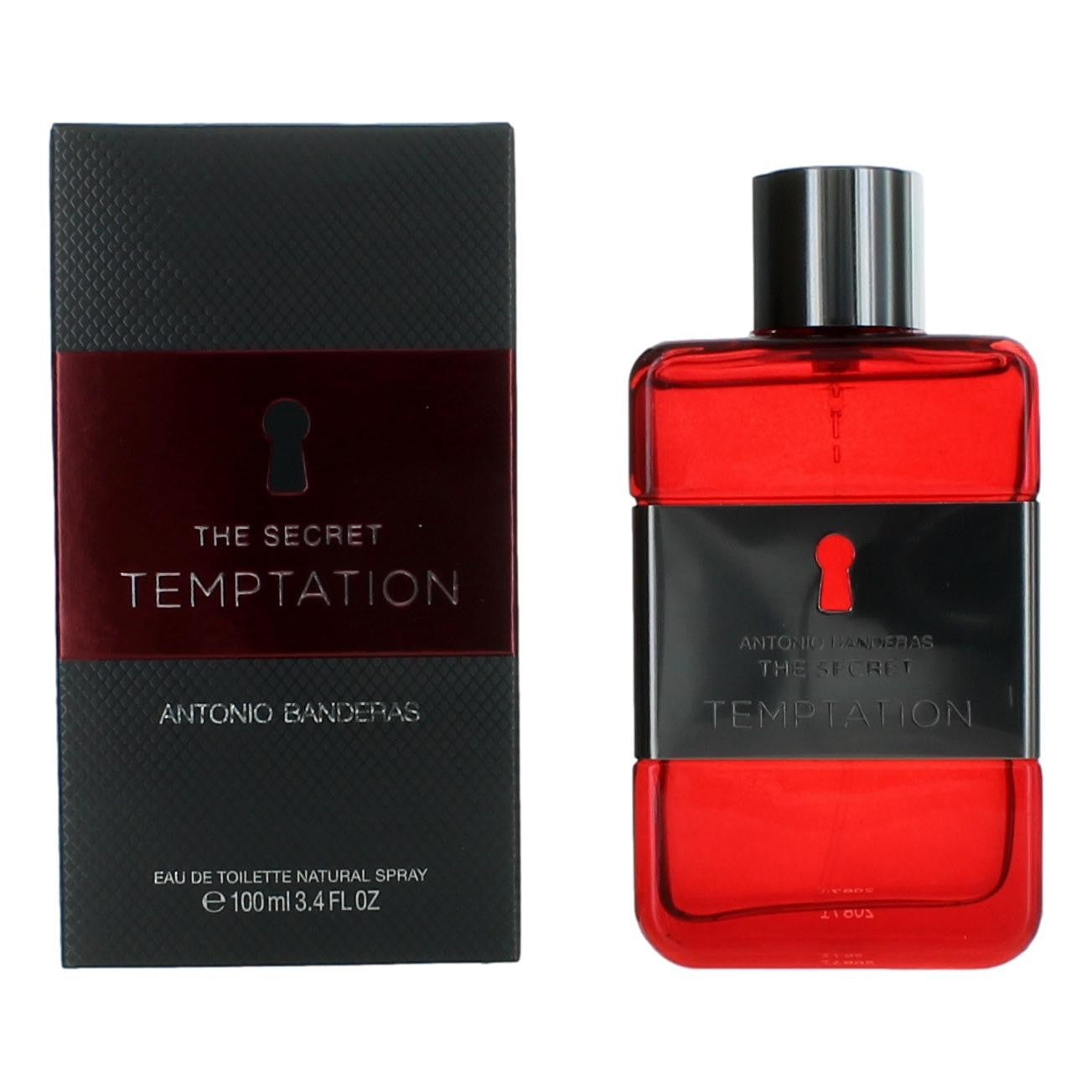 The Secret Temptation by Antonio Banderas 3.4 oz Eau de Toilette Spray Cologne for Men